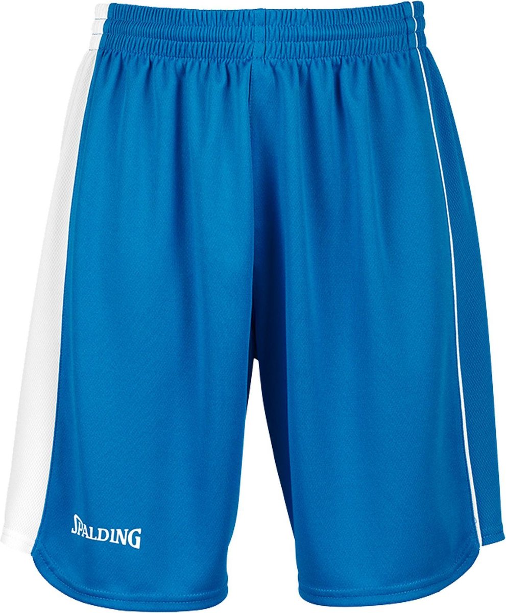 Spalding 4her 2 Basketbalshort Dames - Cyaan / Wit | Maat: 36