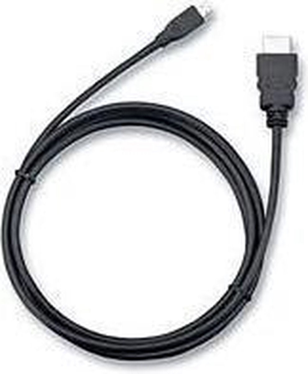 Muvit - 1.4 HDMI naar Micro HDMI kabel - Zwart