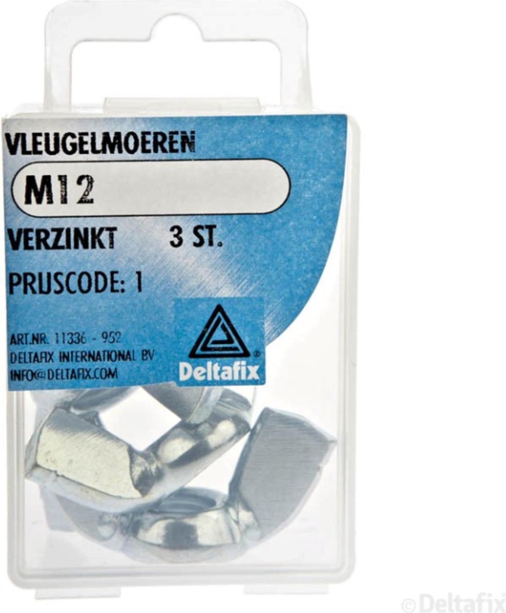 VLEUGELMOEREN M12   VERZINKT 3 ST.