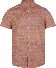 Taghazout Shortsleeve Shirt 1a1312 3900 Red Aop