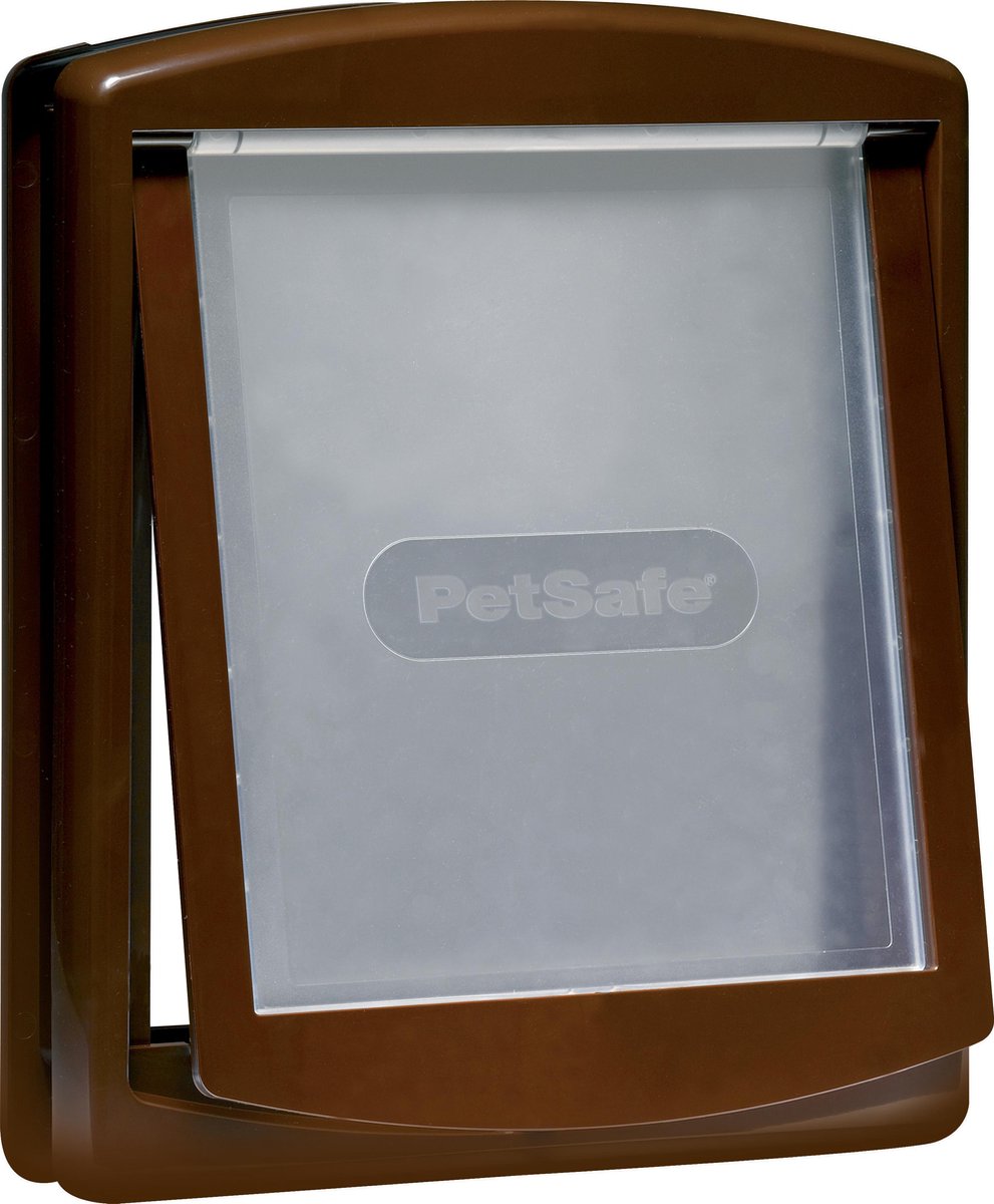 Petsafe Hondenluik 775 - Bruin/Transparant