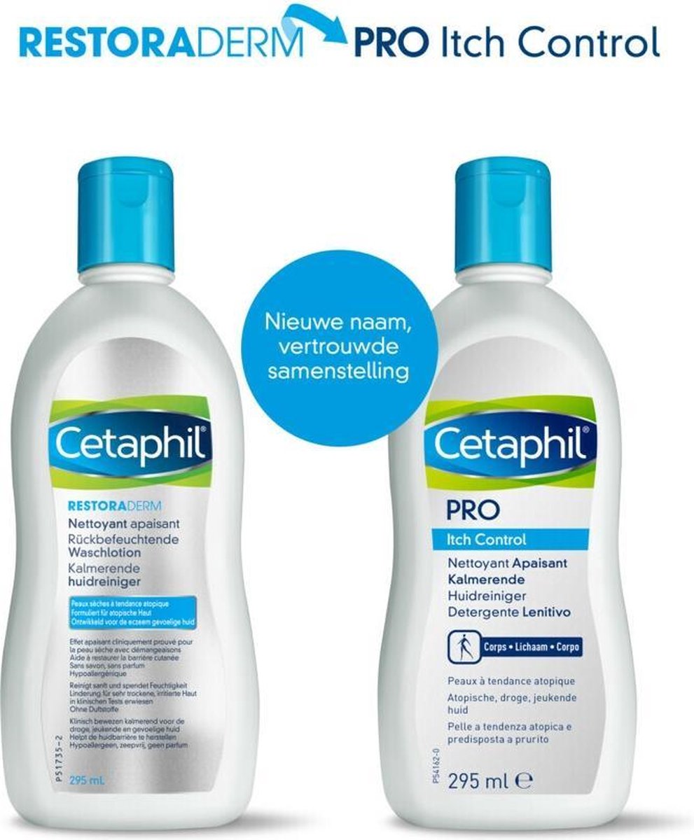 Cetaphil PRO Itch Control Kalmerende Huidreiniger 295ml