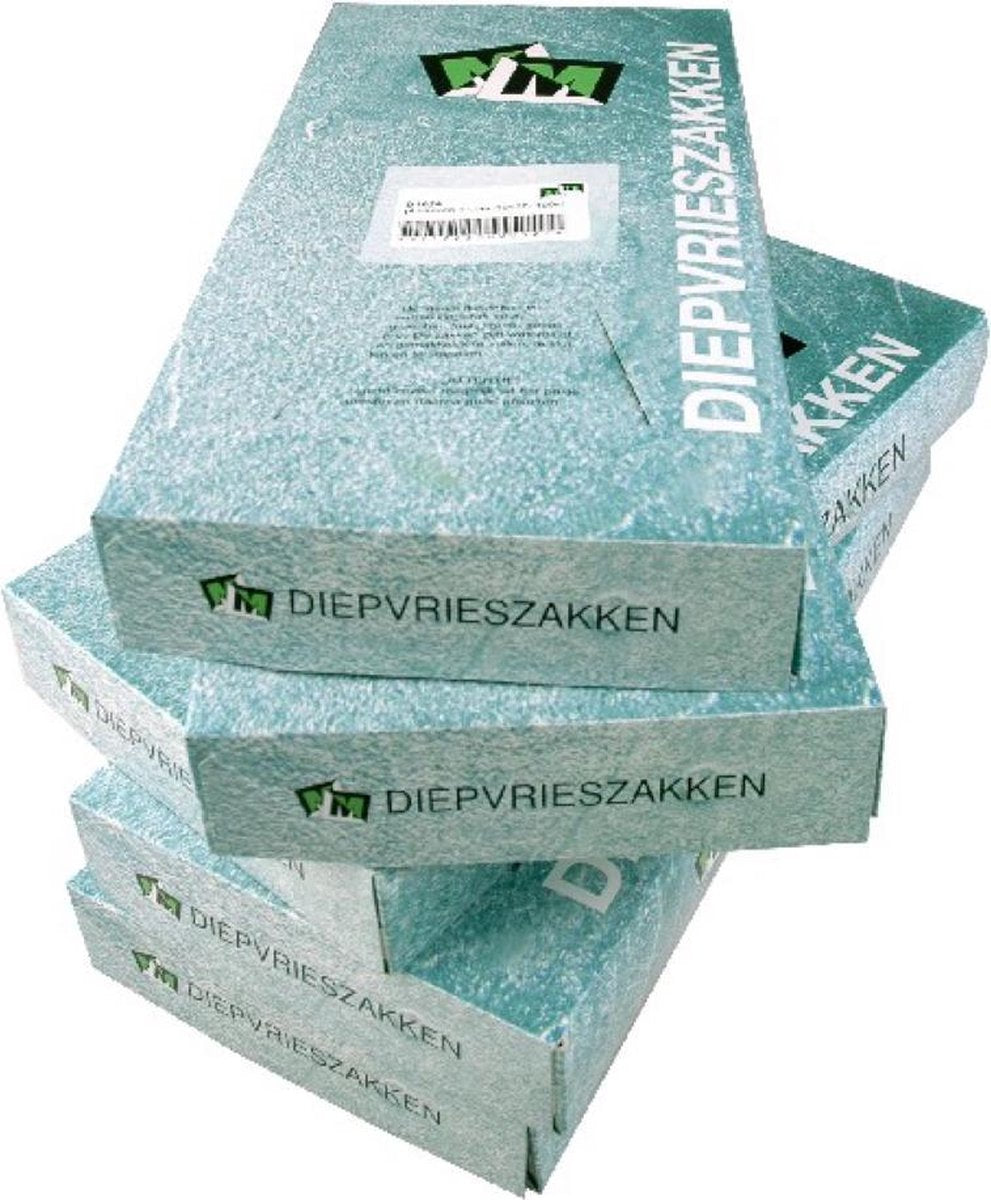 MM Diepvrieszakken - 1.7 liter - 15x30cm - 100 stuks