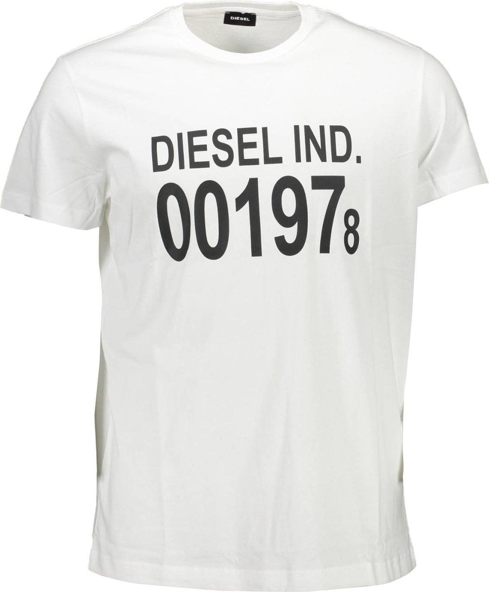 Diesel T-shirt Wit 2XL Heren