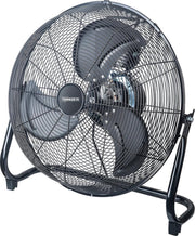 Termozeta Bassotto XL Plus Huishoudelijke ventilator met bladen Zwart