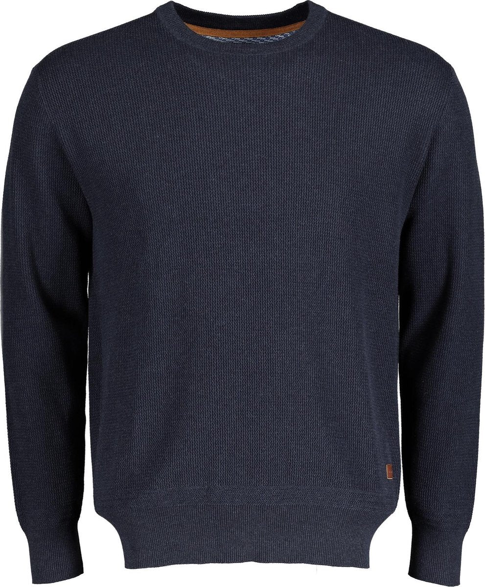 Jac Hensen Pullover - Modern Fit - Donkerblau - 5XL Grote Maten