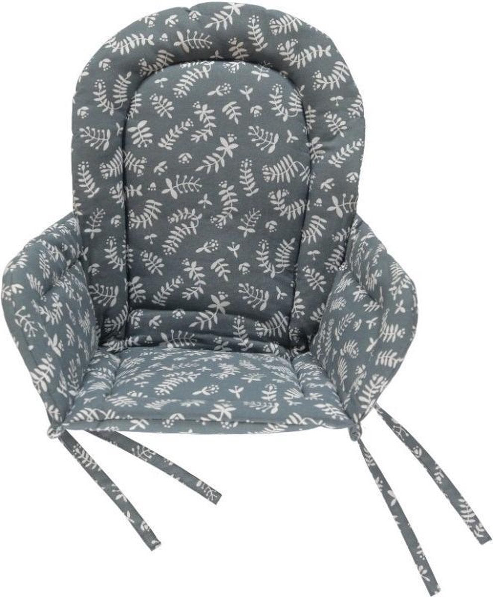 Briljant Baby - Stoelverkleiner - Botanic Organic - Blauw Grijs - 100% organisch katoen