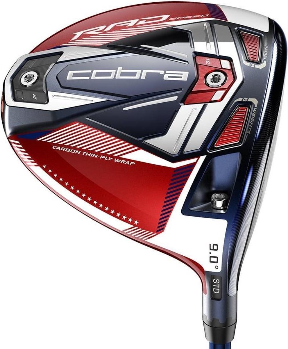 Cobra King RadSpeed Ltd Edition Pars & Stripes Driver 2021  -  Loft: 9°