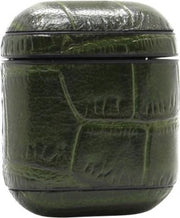 Airpods Hoesje Hard Case - Snake Groen - Airpod hoesje geschikt voor Apple AirPods 1 en Airpods 2