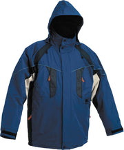 Heren winterjas Nyala blauw M