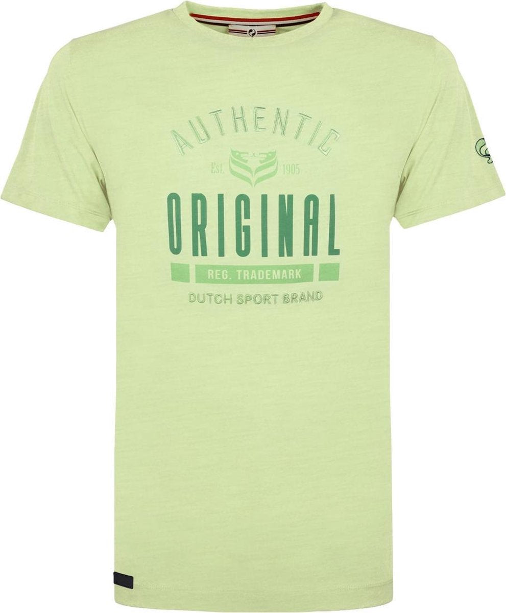 Heren T-shirt Duinzicht - Zachtgroen