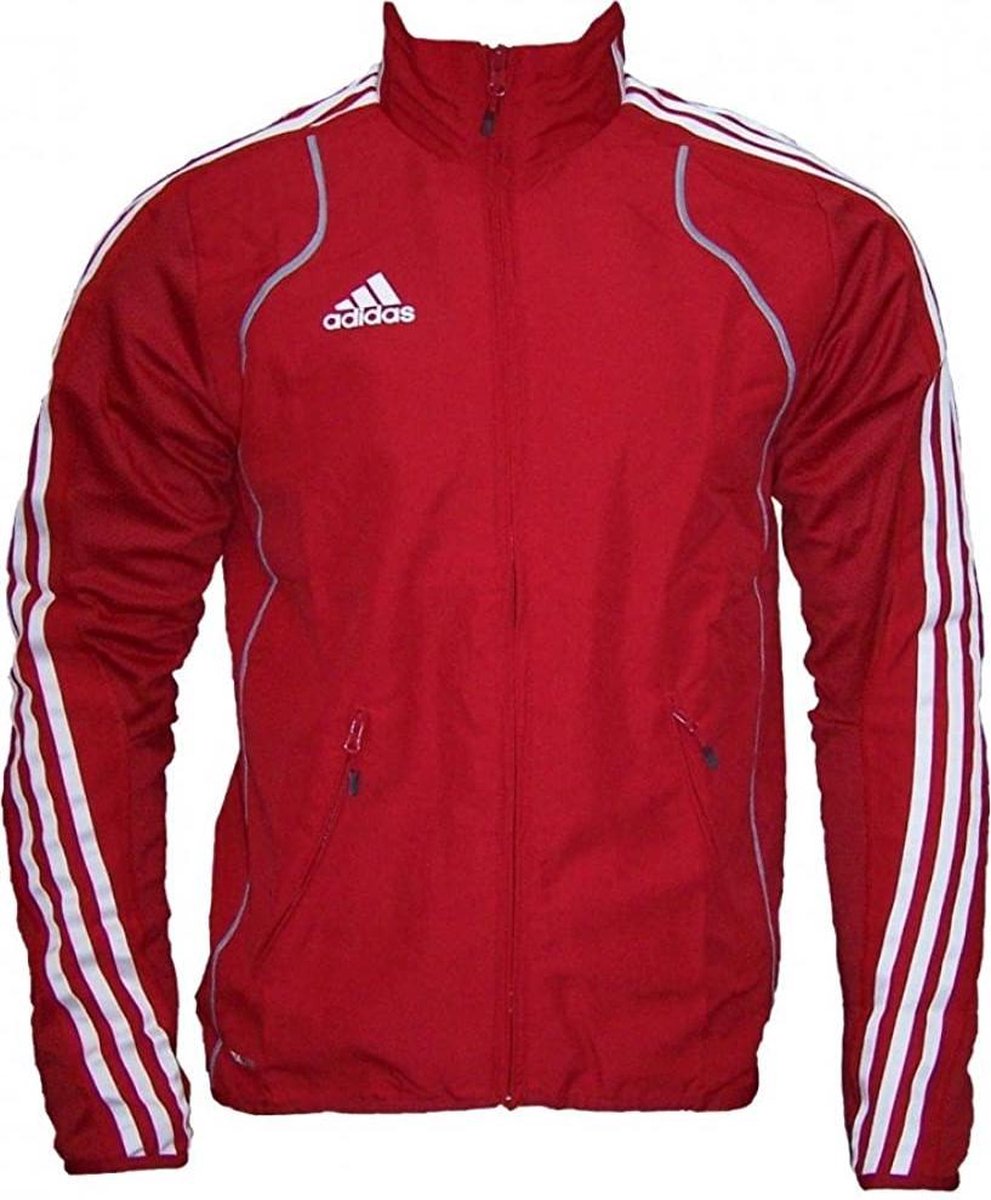 Adidas T8 - Sportjas - Sportvest - Regenjack - Kinderen - Rood - Maat 176