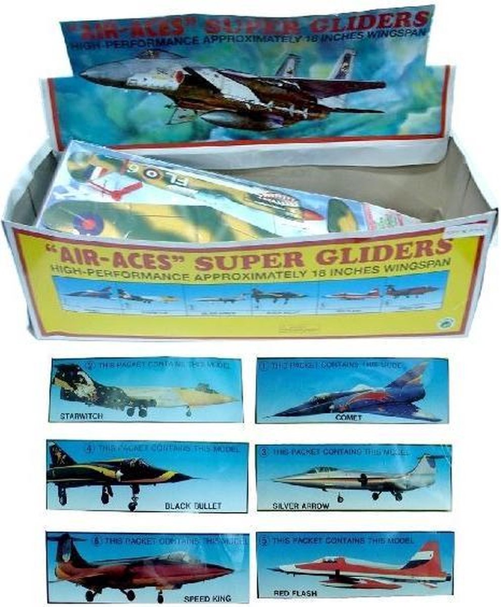 Foam glider vliegtuig 45cm
