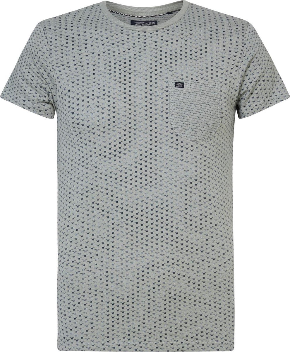 Petrol Industries - Heren All-over print t-shirt - Groen - Maat S