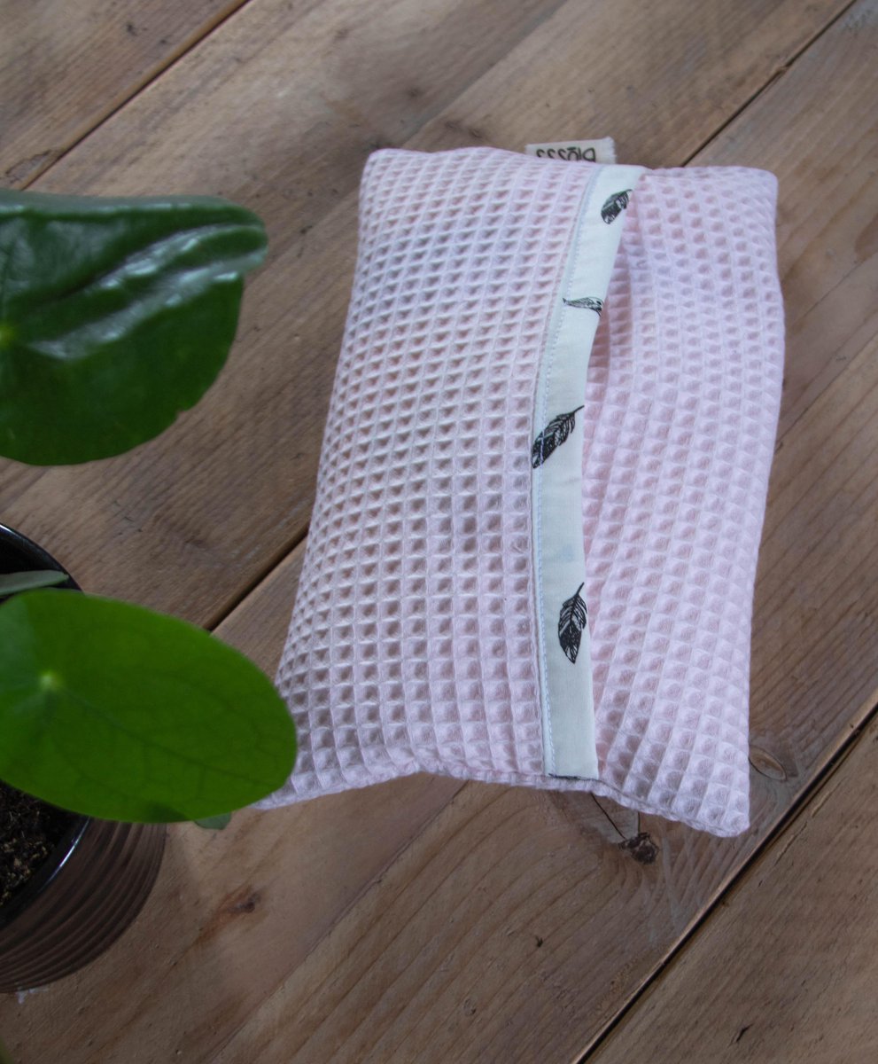BILLENDOEKJESHOES - Roze/veertjes
