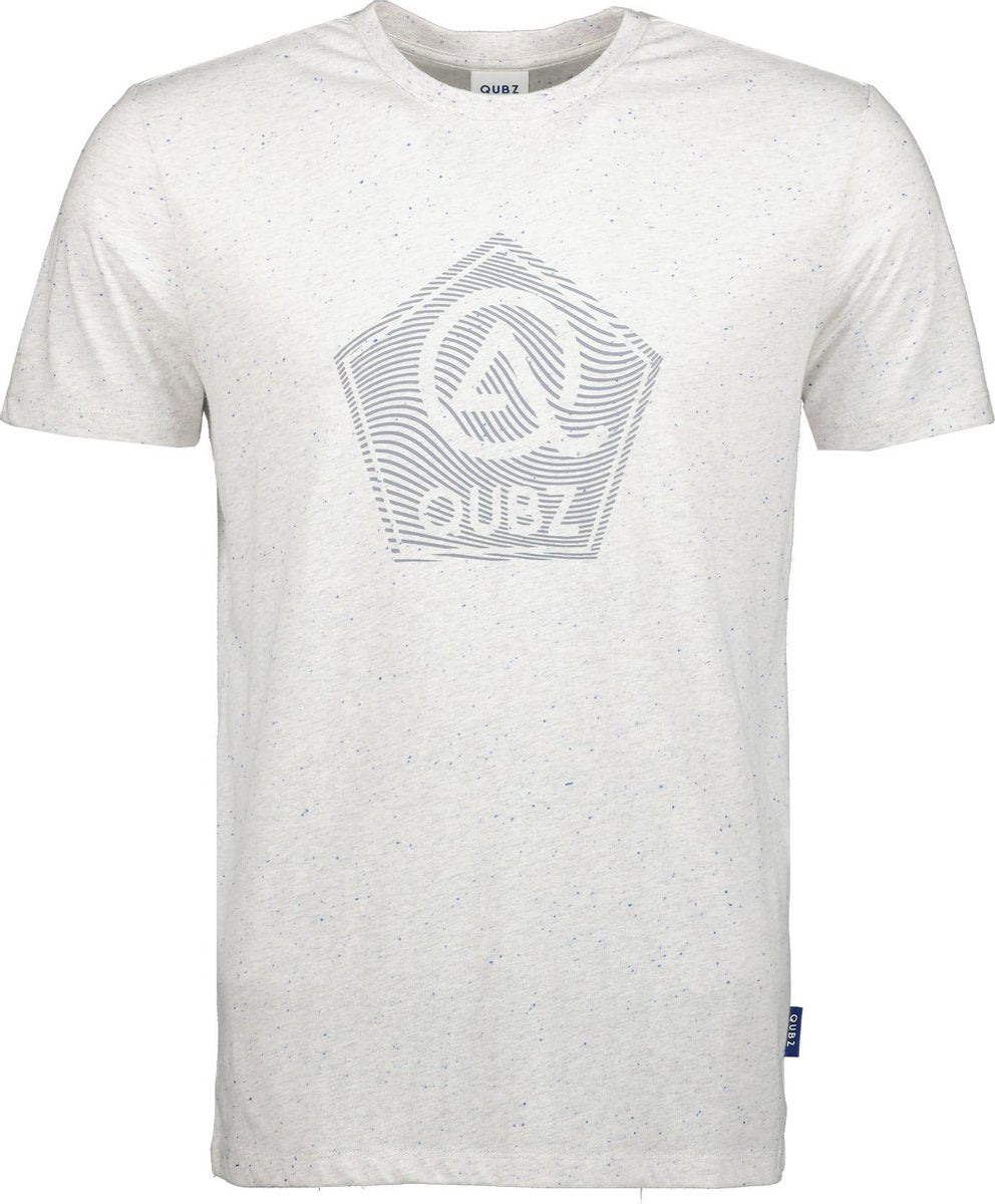 Qubz T-shirt - Modern Fit - Grijs - L