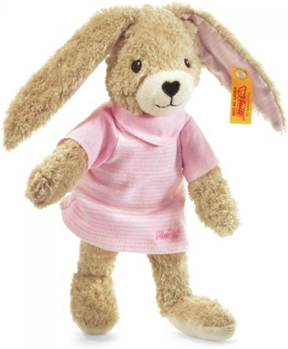 Steiff Baby Hoppel Konijn roze 20 cm. EAN 237577