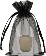 Shingyo 200 stuks organza zakje 7x12cm - Product Kleur: Zwart