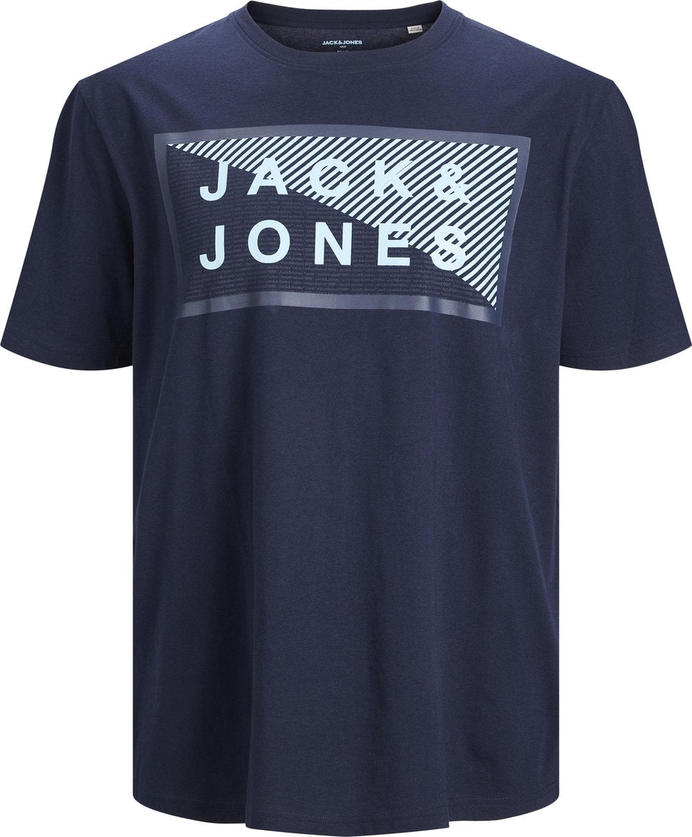 JACK&JONES PLUS SIZE JCOSHAWN TEE SS CREW NECK PS Heren T-shirt - Maat EU2XL