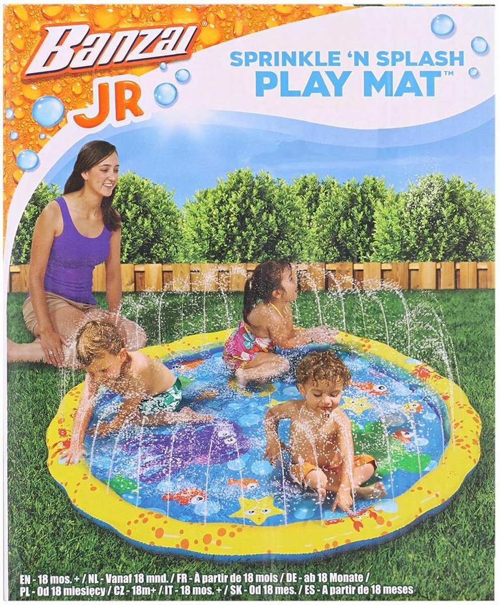 Waterspeelmat |Splash en Play|Watersproeier|Waterfontein