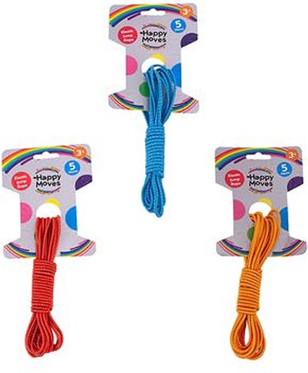 Springelastiek Regenboog 5 meter - Springtouw