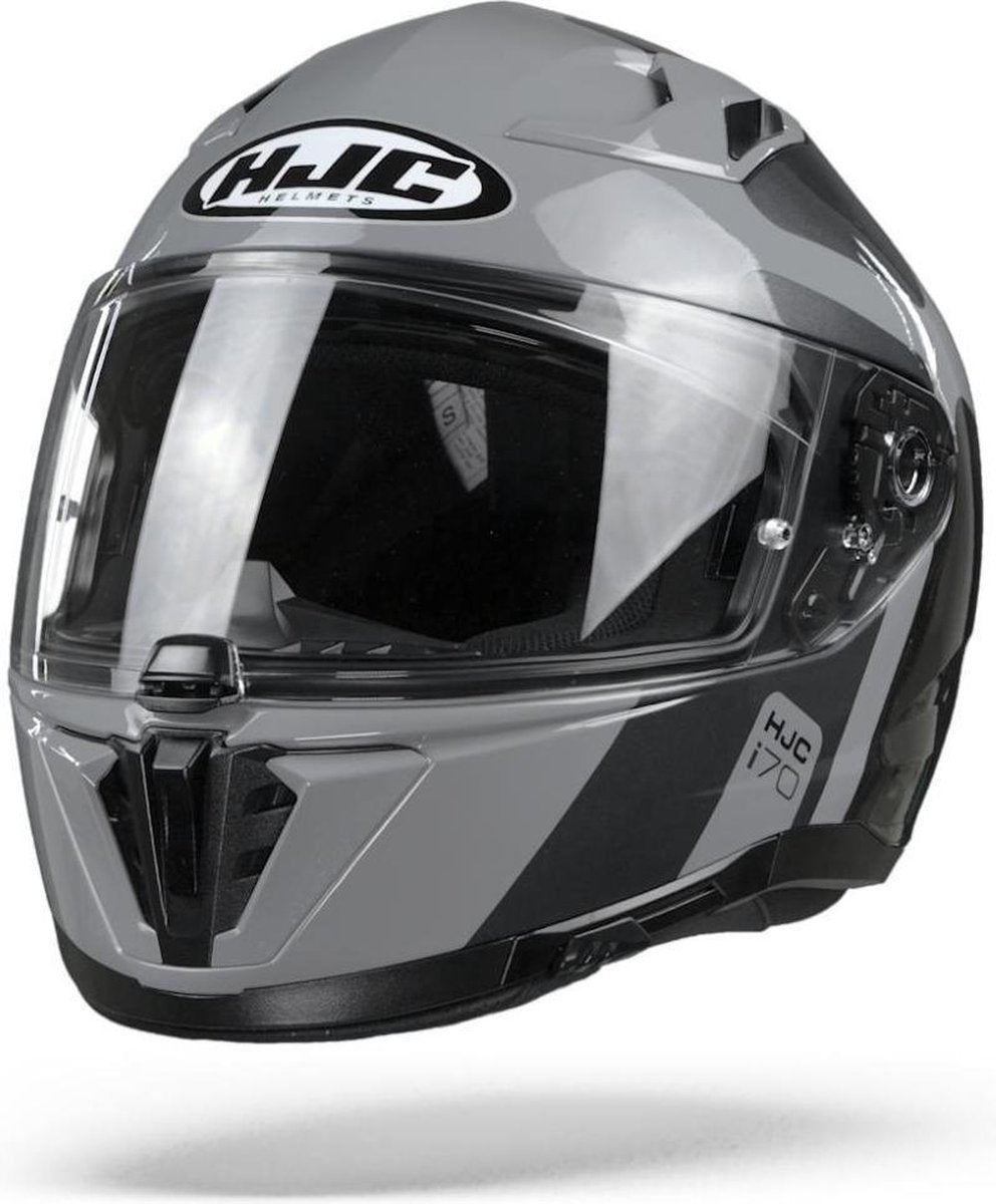 HJC I70 PRIKA Grijs Integraalhelm - Motorhelm  - Maat XXL