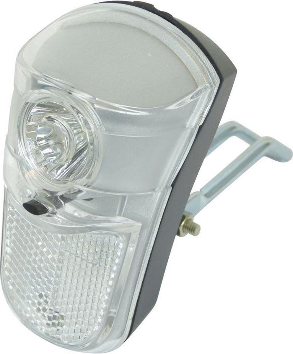 Dresco Fietskoplamp - Tour - 1 LED - Chroom