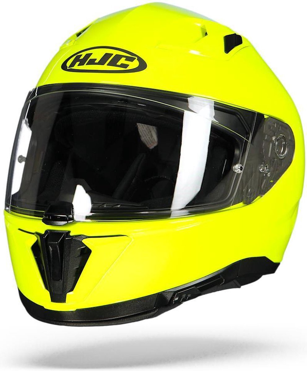 HJC i70 Fluo Geel Integraalhelm - Motorhelm - Maat S