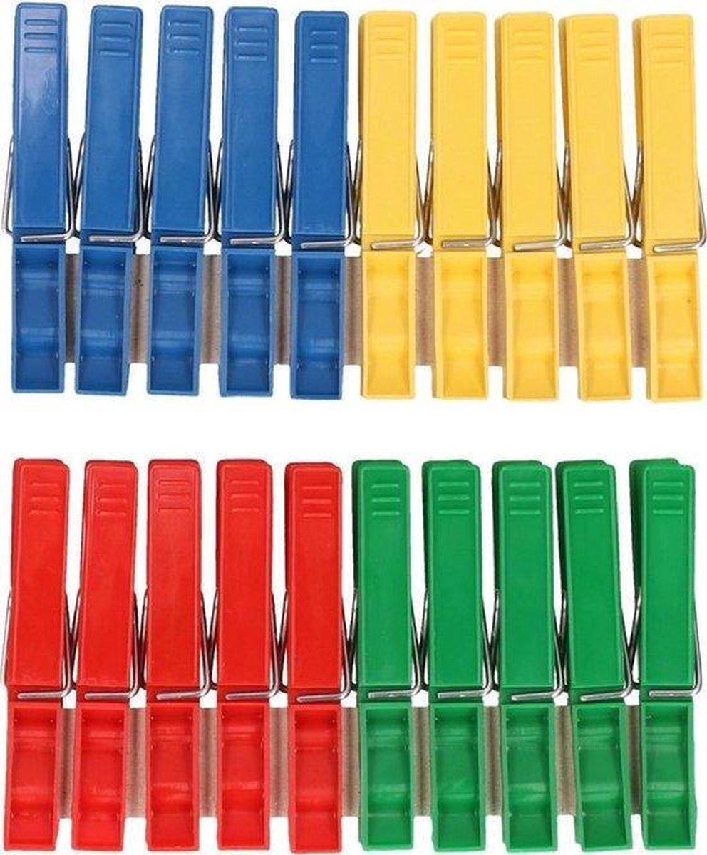 Wasknijpers - 24 stuks