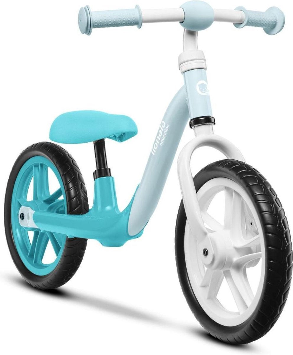 Loopfiets Lionelo Alex turkoois - zeer licht van gewicht