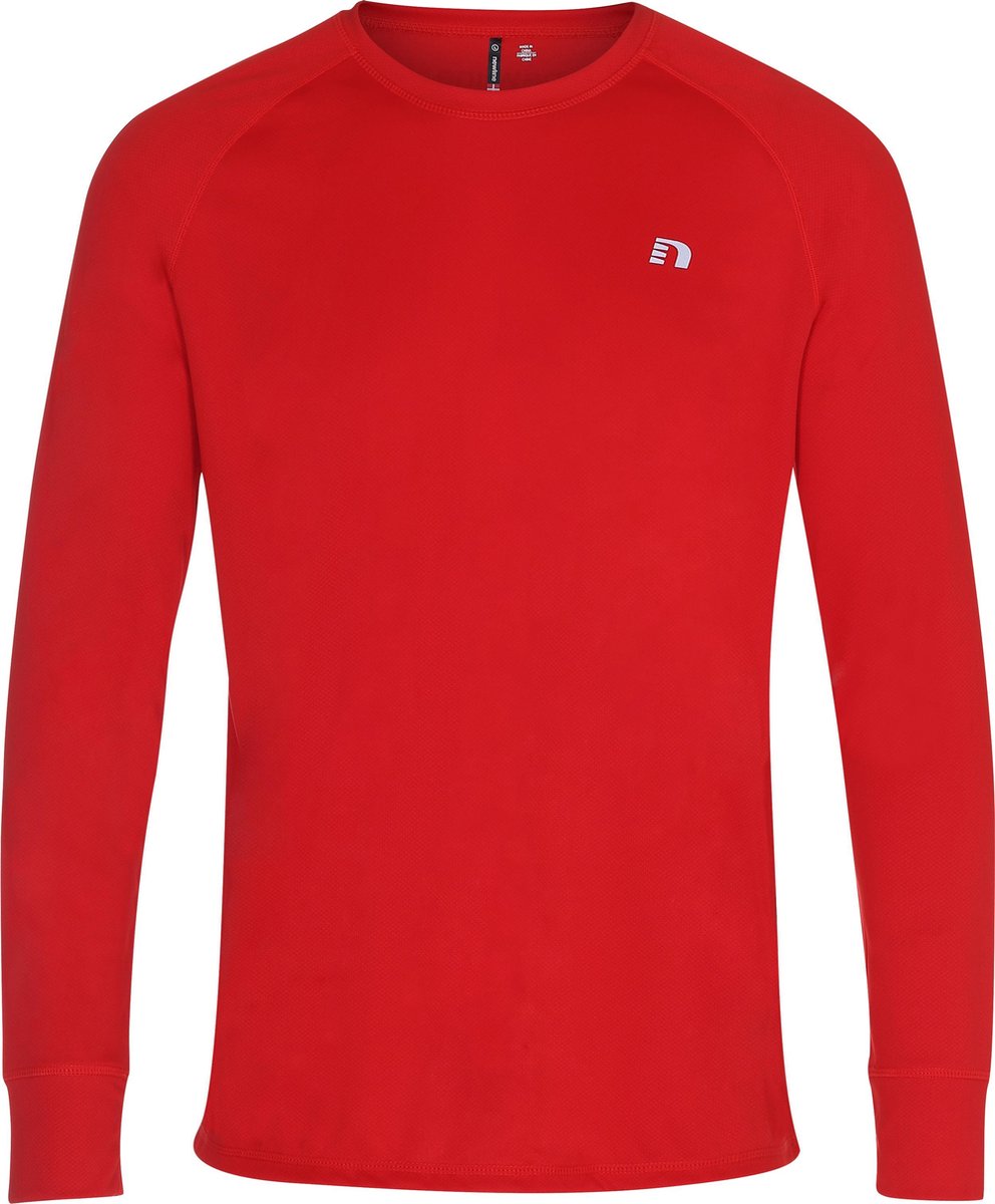 Newline Base Shirt kinderen - rood - maat 128-140