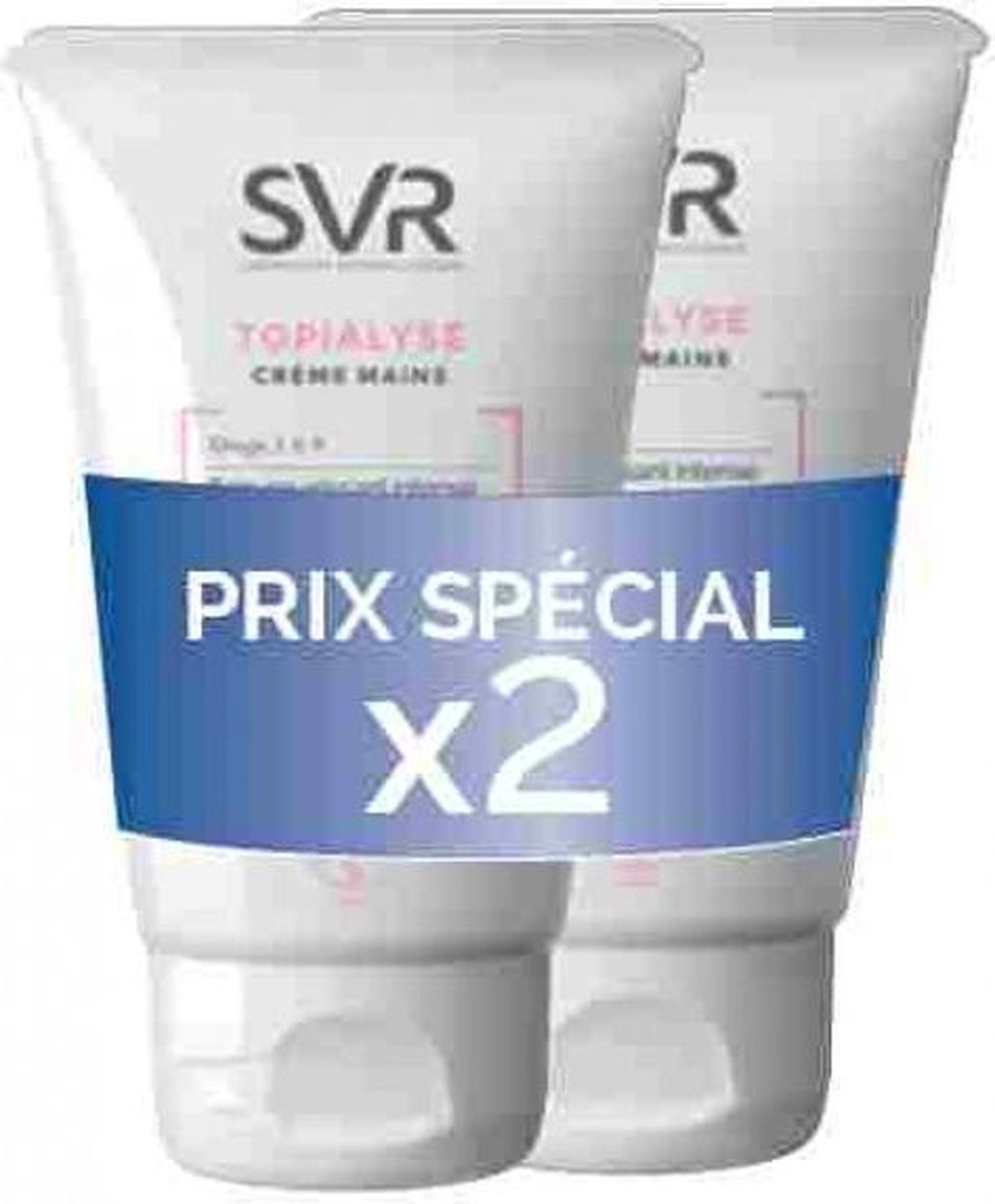 SVR Topialyse Duo Crème Mains  Droge Handen 100gr