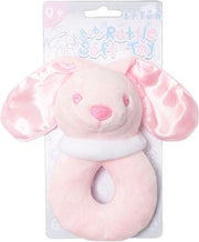 Soft Touch Rammelaar Konijn Meisjes 14 Cm Polyester Roze