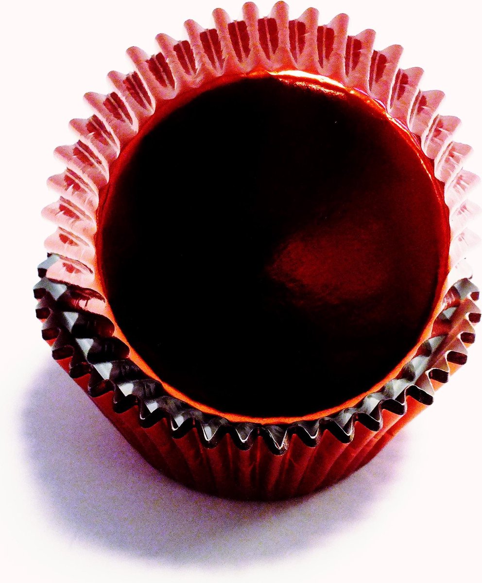 Cupcake Cups PME Metalllic Rood 30 stuks