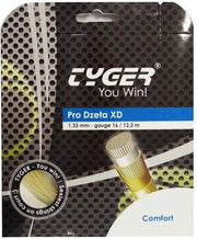 Tennissnaar Tyger Pro Dzeta XD 1.33mm/12m