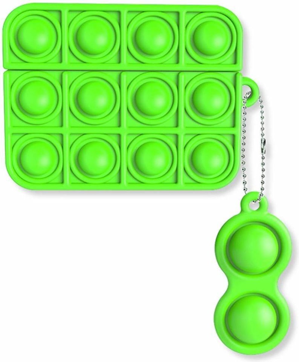 Rodent Pioneer Case Cover Voor Airpods Pro - Siliconen Groen | Watchbands-shop.nl