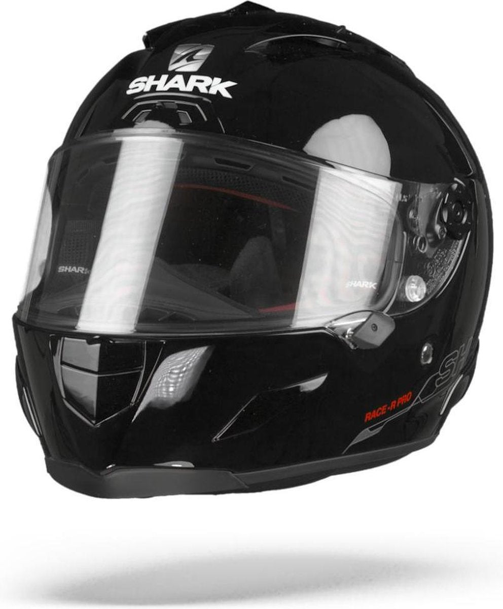 Shark Race-R Pro Blank Blk Zwart Integraalhelm - Motorhelm - Maat M