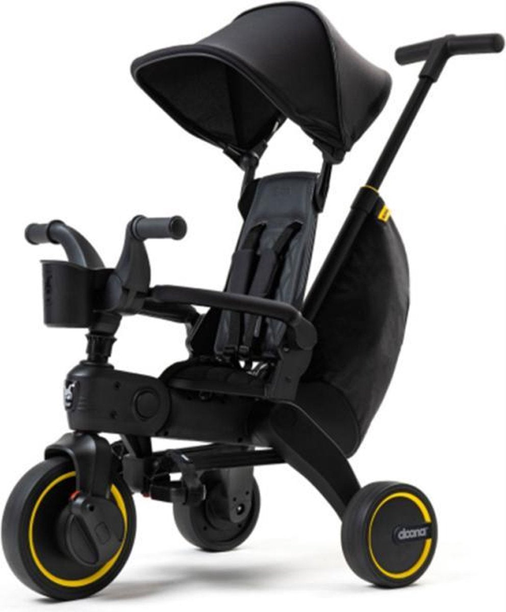 Doona Liki trike loopfiets driewieler - Special Edition Just Black