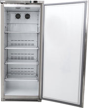 Exquisit BC600.1INOX - Horeca koelkast - Glazen deur
