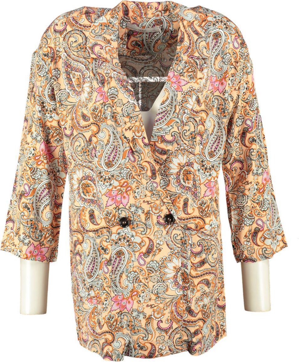Aaiko soepele oversized blouse blazer viscose 3/4 mouw - Maat M