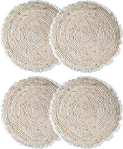 Placemat met franjes Ø 38