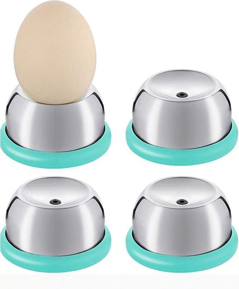 4 stuks eierdoppen inclusief prikker