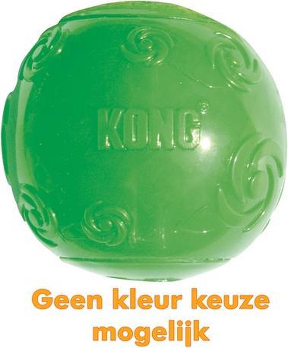 Kong squeezz ball - xl 9 cm - 1 stuks