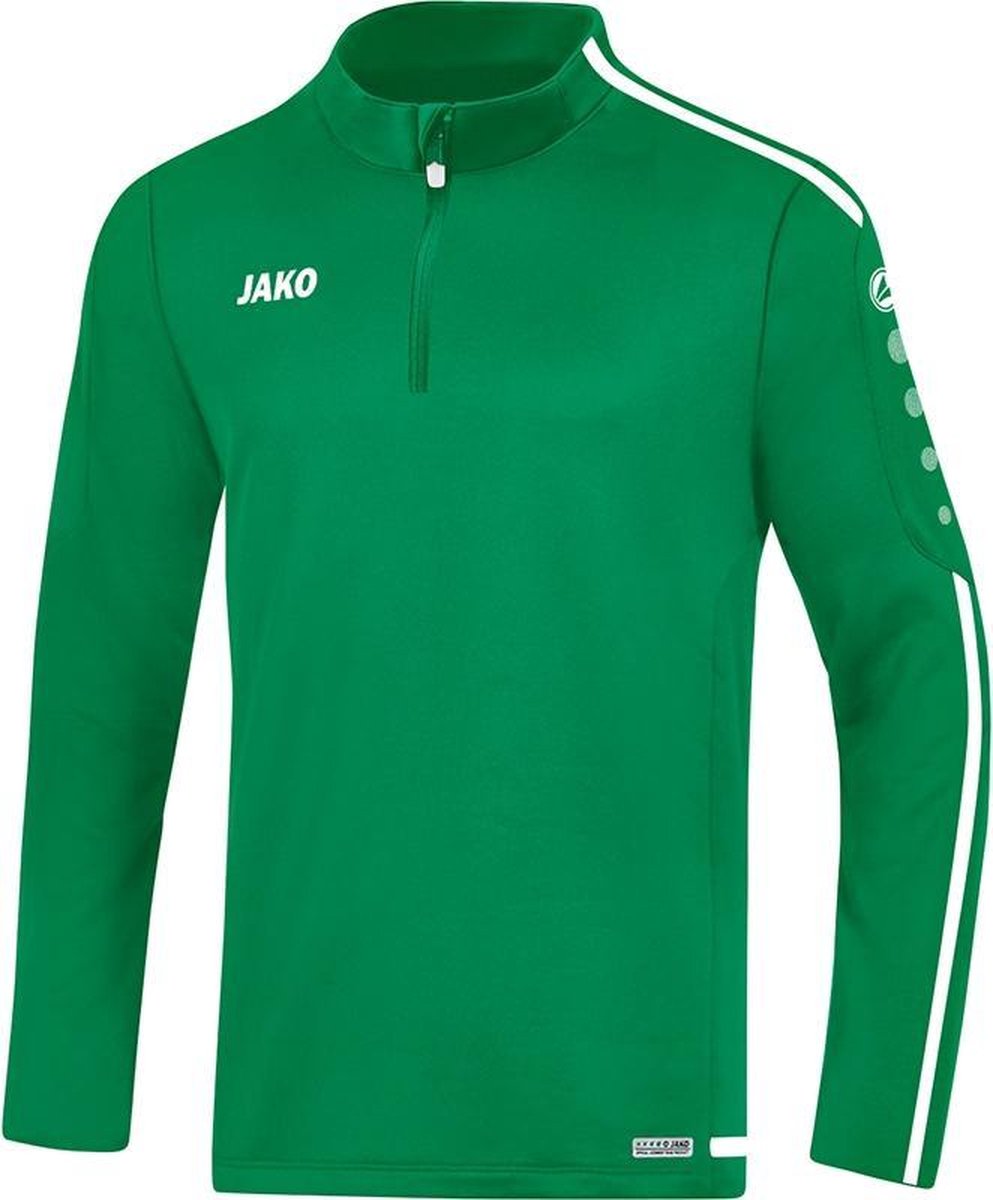 Jako Ziptop Striker 2.0 Sport Groen-Wit Maat S