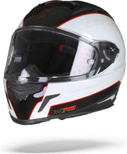 Nexx X.R2 Carbon Wit Rood Zwart Integraalhelm - Motorhelm - Maat M