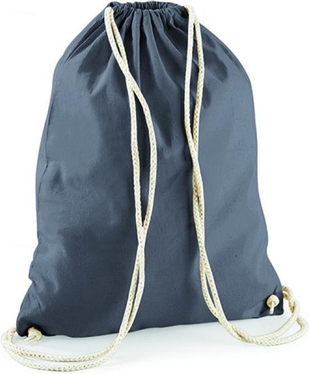 Cotton Gymsac (Grafiet Grijs)