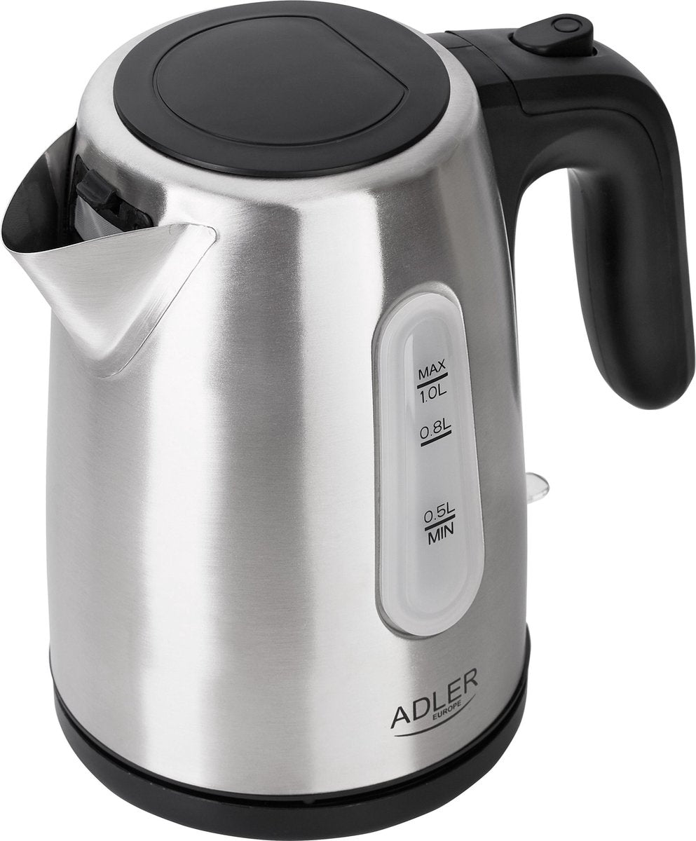Adler AD 1273 - Waterkoker - RVS - 1.0 liter