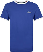 Heren T-shirt Captain - Hard Blauw/Wit