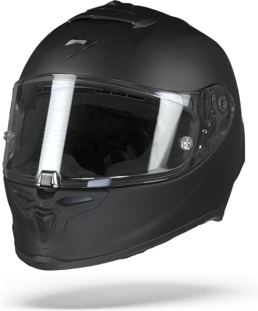 Scorpion Exo-R1 Air Mat Zwart Integraalhelm - Motorhelm - Maat L