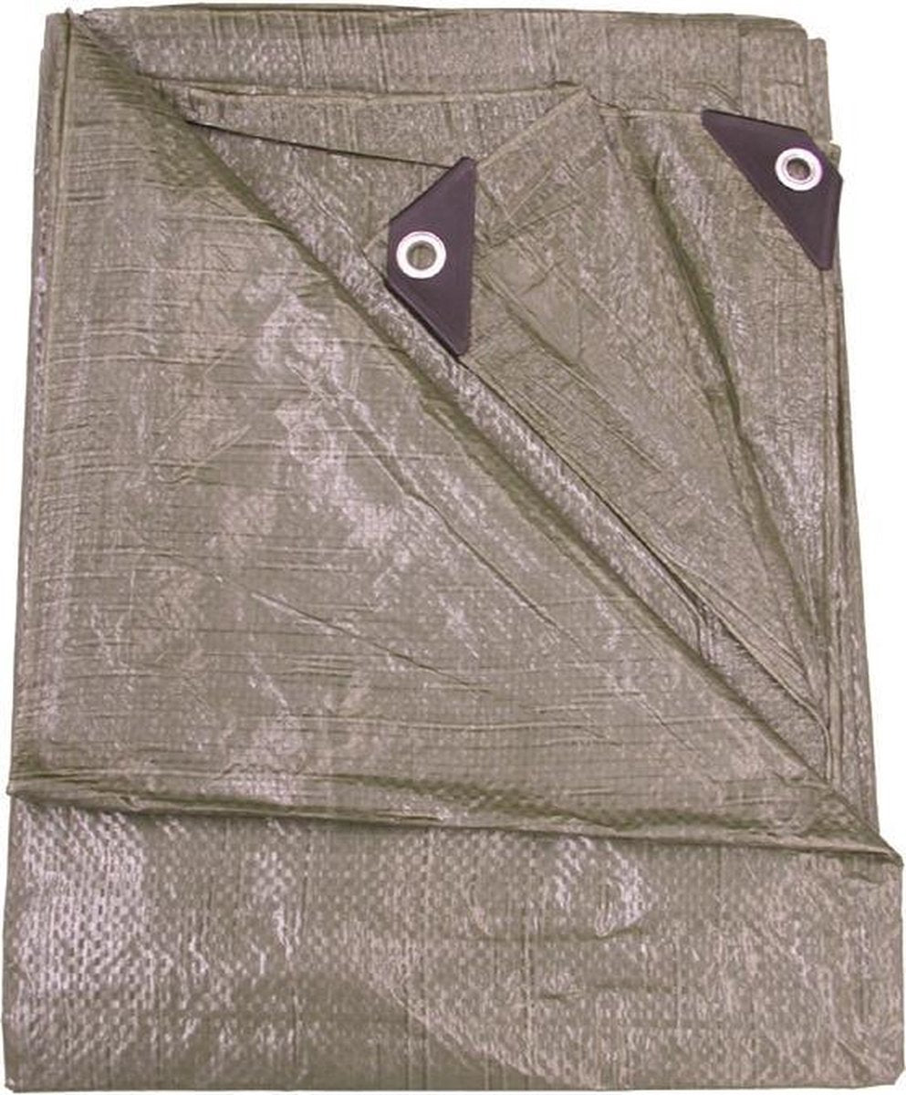 Talen Tools - Dekzeil - 90 gr/m2 - 5 x 8 m - Groen